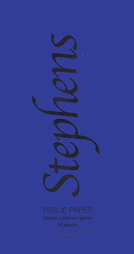 Stephens 750 x 500 mm Seidenpapier – Dunkelblau von Unbekannt
