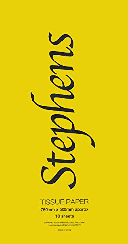 Stephens 750 x 500 mm Seidenpapier – Gelb Stephens 750 x 500 mm Seidenpapier – Gelb von Stephens