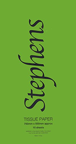 Stephens 750 x 500 mm Seidenpapier – Licht Grün Stephens 750 x 500 mm Seidenpapier – Licht Grün von Stephens