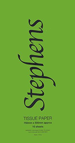 Stephens 750 x 500 mm Seidenpapier – Licht Grün von Unbekannt