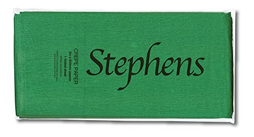 Stephens Krepppapier, 3 x 500 mm, Farbe: grün von Unbekannt