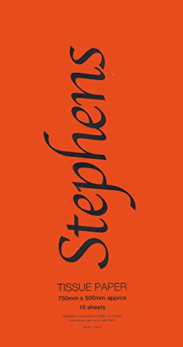 Stephens Seidenpapier, 750 x 500 mm orange von Unbekannt