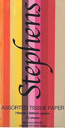 Stephens"warmen Farben Seidenpapier (20 Stück) von Unbekannt