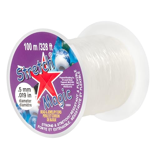 Stretch Magic Bead & Jewelry Cord .5mmX100m von Pepperell