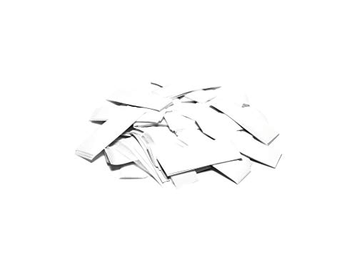 Tcm Fx Konfetti-Konfetti rechteckig weiß, 55 x 18 mm, 1 kg, Mehrfarbig, Einheitsgröße von Unbekannt