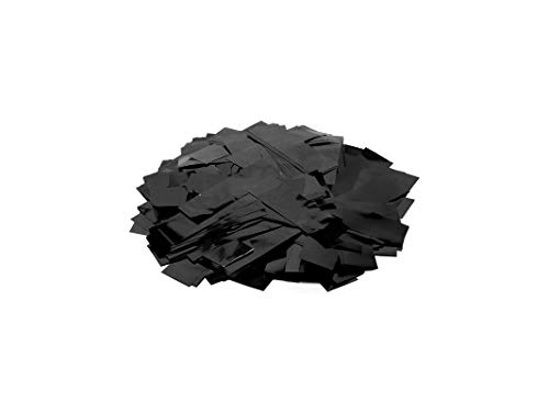 Tcm Fx Metallkonfetti, Rechteckform, schwarz, 55 x 18 mm, 1 kg, Mehrfarbig, Einheitsgröße von Unbekannt