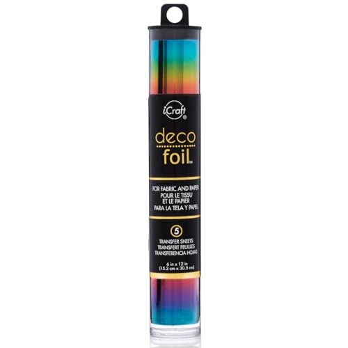Thermoweb Deko-Folie, Spezialität, 15,2 x 30,5 cm, Regenbogen, Papier, Regenbogenfarben, 6in X 12in Thermoweb Deko-Folie, Spezialität, 15,2 x 30,5 cm, Regenbogen, Papier, Regenbogenfarben, 6in X 12in von iCraft