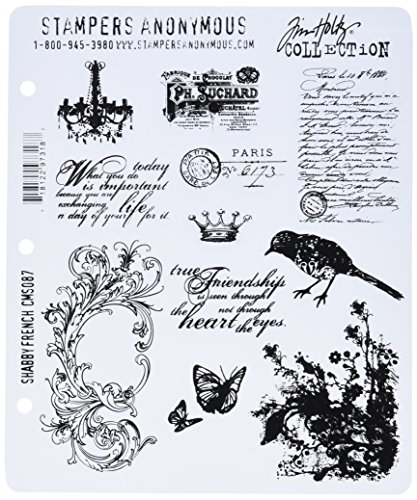 Tim Holtz Stempel-Set, 17,8 x 21,6 cm von Stampers Anonymous