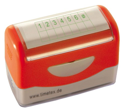 TimeTEX Siebdruck Notenspiegel-Stempel TimeTEX Siebdruck Notenspiegel-Stempel von Unbekannt