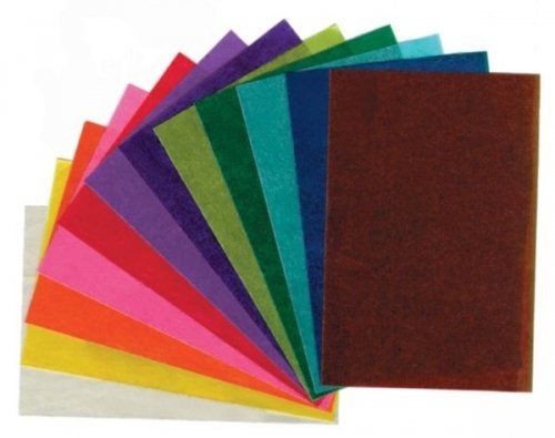 Transparent-Papier,70 x 100 cm, 10 Bg., kirschrot von Unbekannt