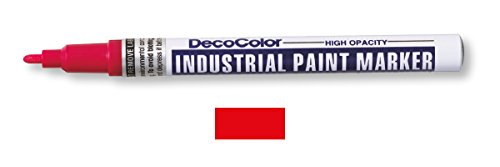 Uchida 221-2 Industrial Paint Marker, rot von Unbekannt