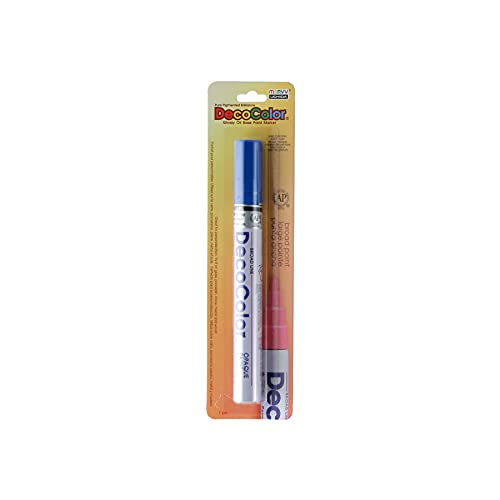 Uchida Marvy Deco Color 300-C-3 Marker, breite Spitze, Blau von Uchida