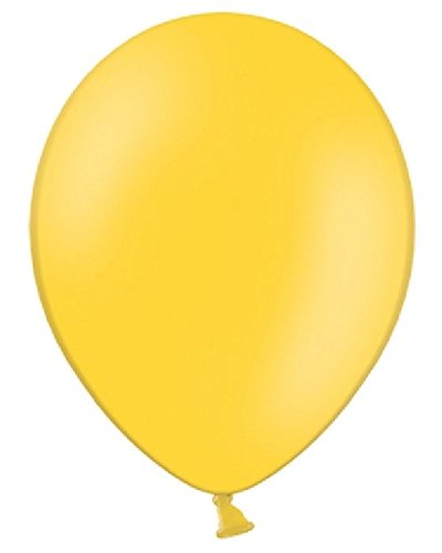 Unbekannt 50 Mini Basis Ballons gelb , ca. 13 cm von Unbekannt