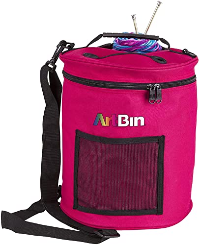 ArtBin 6805sa Yarn Drum 6806SA Strick-und Häkeltasche, Himbeere, Poly-Leinwand, Mehrfarbig, 5.08x27.94x29.21 cm ArtBin 6805sa Yarn Drum 6806SA Strick-und Häkeltasche, Himbeere, Poly-Leinwand, Mehrfarbig, 5.08x27.94x29.21 cm von ArtBin