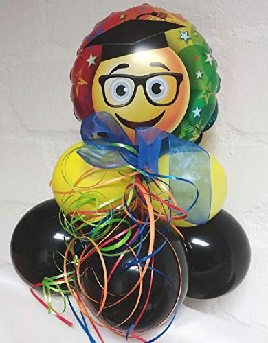 Unbekannt Ballondeko Ballongeschenk Mini Folienballon Abitur Prüfung Graduation, ca. 45 cm von Unbekannt