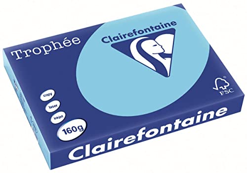 Unbekannt Clairalfa 1112C Multifunktionspapier Trophee, A3, 160 g/qm blau von Clairefontaine