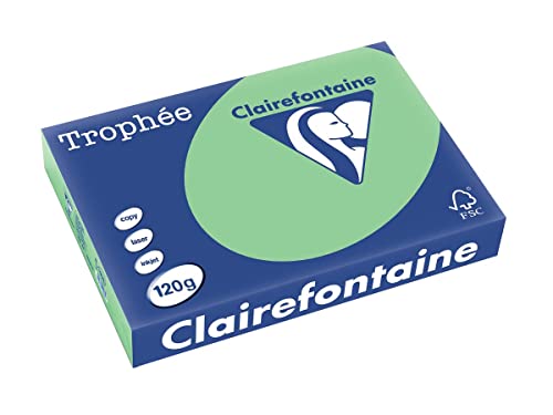 Unbekannt Clairalfa 1228C Universal-Papier Trophee, A4, 120 g/qm naturgrün von Clairefontaine