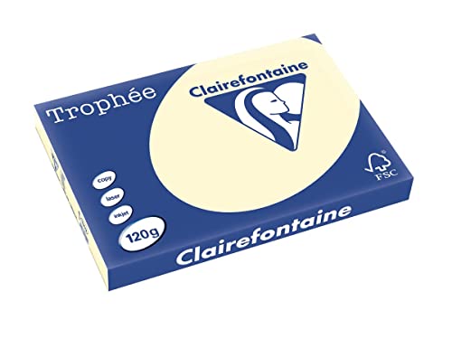 Clairalfa 1302C Multifunktionspapier Trophee, A3, 120 g/qm Sand Clairalfa 1302C Multifunktionspapier Trophee, A3, 120 g/qm Sand von Clairefontaine