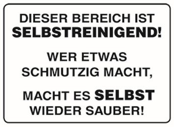 Unbekannt Dieser Bereich ist Selbstreinigend Blechkarte Flach 10x15cm VP676 Unbekannt Dieser Bereich ist Selbstreinigend Blechkarte Flach 10x15cm VP676 von Unbekannt