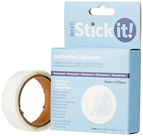 Unbekannt DoCrafts Stick It! Cuadrados Pequeños (5mm) von STICK IT