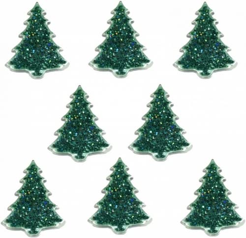 Unbekannt Dress It Up Knöpfe in Weihnachtsbaum-Form – pro Packung von Dress It Up