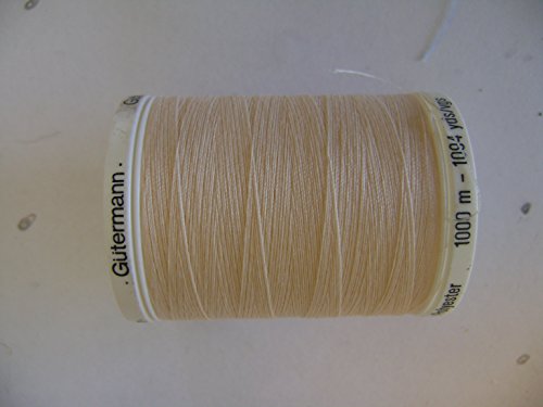 Unbekannt G303-1000-414 Nähgarn, Polyester, 414 Beige, 1000 m, meter von Unbekannt