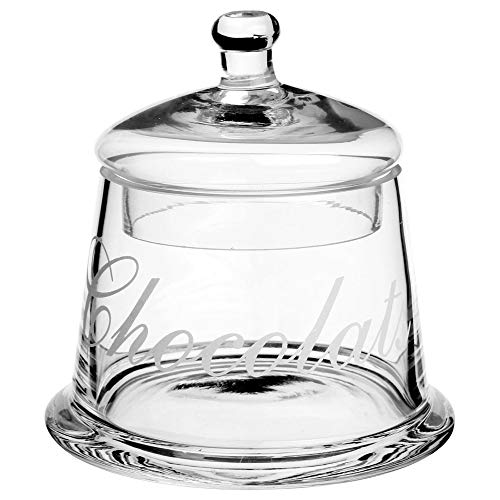 Glas Sweet Jar mit 'Chocolat' Text von Inconnu