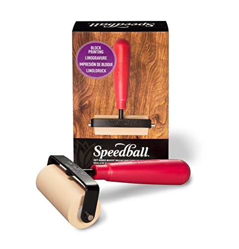 Speedball Handroller Deluxe“ aus weichem Gummi, 7.62 cm von Speedball