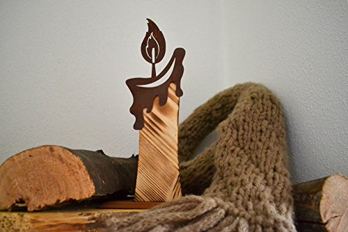 Unbekannt Holzkerze Metall Holz Rost Edelrost Holzfigur Rostfigur Deko Dekoration Deko-Idee Winterdeko Rostdeko Holzdeko Gartendeko Geschenk-Idee Geschenk Unbekannt Holzkerze Metall Holz Rost Edelrost Holzfigur Rostfigur Deko Dekoration Deko-Idee Winterdeko Rostdeko Holzdeko Gartendeko Geschenk-Idee Geschenk von Unbekannt