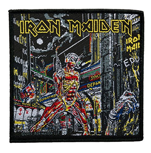Unbekannt Iron Maiden Aufnäher - Somewhere In Time - Iron Maiden Patch - Gewebt & Lizenziert !! von Unbekannt