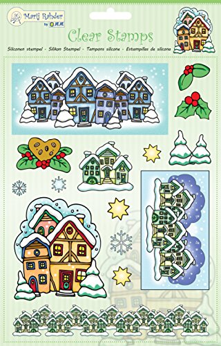 Unbekannt Jeje Clear Stamps Winter, Kunststoff, 24,3 x 16 x 0,3 cm von Unbekannt