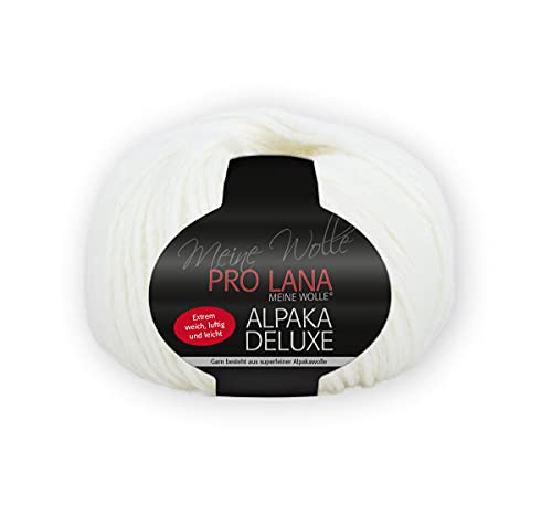 PRO LANA Alpaka Deluxe - Farbe: Natur (02) - 50 g/ca. 150 m Wolle PRO LANA Alpaka Deluxe - Farbe: Natur (02) - 50 g/ca. 150 m Wolle von PRO LANA