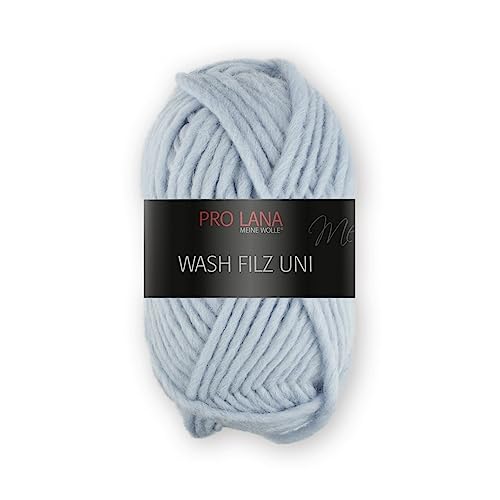 Unbekannt Lana Wash-Filz Uni - Farbe: 156-50 g/ca. 50 m Wolle, 278043 von Prolana