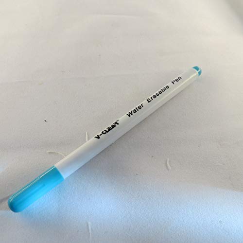 Unbekannt Markierstift Schneiderkreide Stoffstift Trickmarker selbstlöschend Wasserlöslich Nähen Stricken/Farbe=Blau von Unbekannt