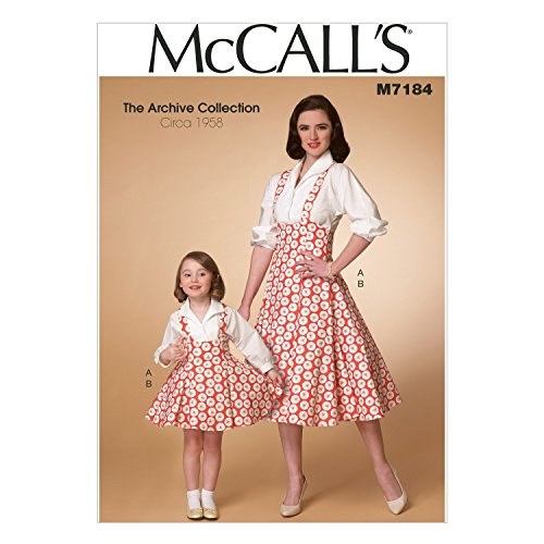 Unbekannt McCalls Schnittmuster, Chambray, weiß, Miss (SML-MED-LRG-XLG) von McCall's Patterns