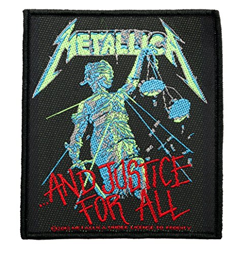 Unbekannt Metallica Aufnäher - And Justice For All - Metallica Patch - Gewebt & Lizenziert !! von Unbekannt