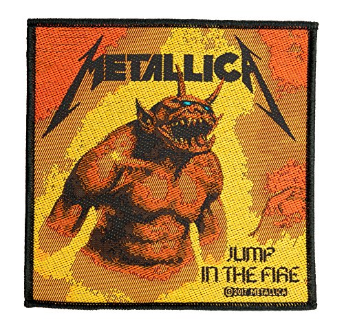 Unbekannt Metallica Jump In The Fire Aufnäher Metallica Patch Gewebt & Lizenziert !! von Unbekannt