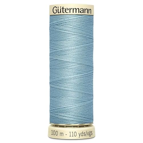 Unbekannt Nähgarn aus Polyester von Gutermann, 100 m, blau (0071) von Gütermann