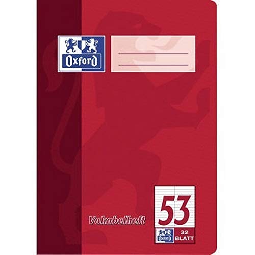 Unbekannt Oxford Vokabelheft DIN A5 90g 32Blatt liniert Unbekannt Oxford Vokabelheft DIN A5 90g 32Blatt liniert von Unbekannt