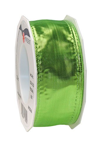 PRÄSENT 6264020-630 Drahtband, Polyester, rot, 20-m-Roll 40 mm Width von PRÄSENT