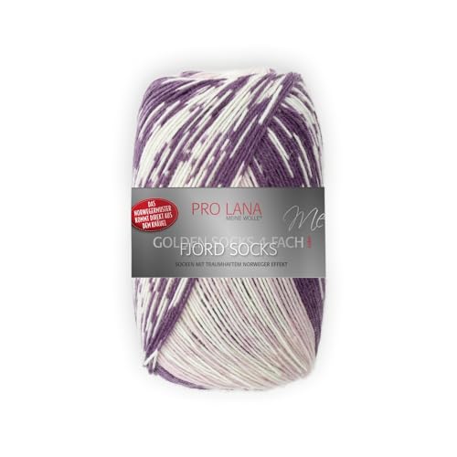 Unbekannt Pro Lana Fjord Socks 4-fädig Color 188 violett Altrosa Natur, Sockenwolle Norwegermuster musterbildend Unbekannt Pro Lana Fjord Socks 4-fädig Color 188 violett Altrosa Natur, Sockenwolle Norwegermuster musterbildend von Unbekannt
