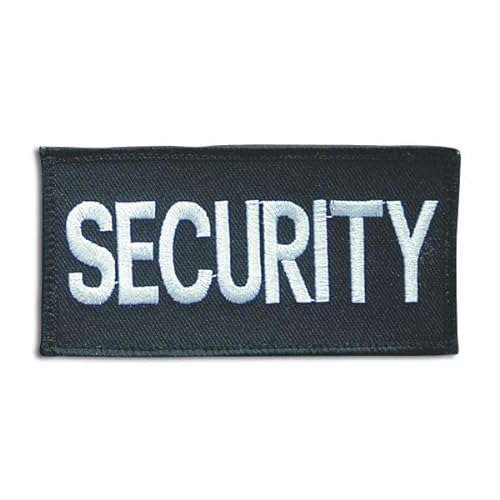 Security Patch schwarz mit Klett von Unbekannt