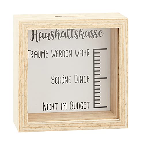 unbekannt Spardose Bilderrahmen 14,5 x 14,5 cm Holz (Haushaltskasse) von unbekannt
