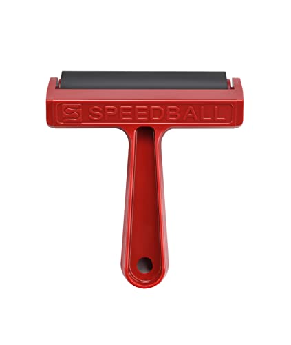 Speedball 4 – Zoll superkardierte Hard Gummi Pop in Brayer, rot Speedball 4 – Zoll superkardierte Hard Gummi Pop in Brayer, rot von Speedball