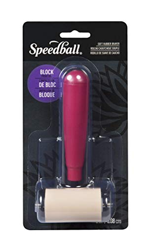 Speedball Art Products Brayer 2, weiches Gummi von Speedball
