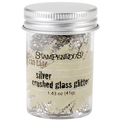Unbekannt Stampendous Glas Glitzer 1,43 oz-Silver von Stampendous