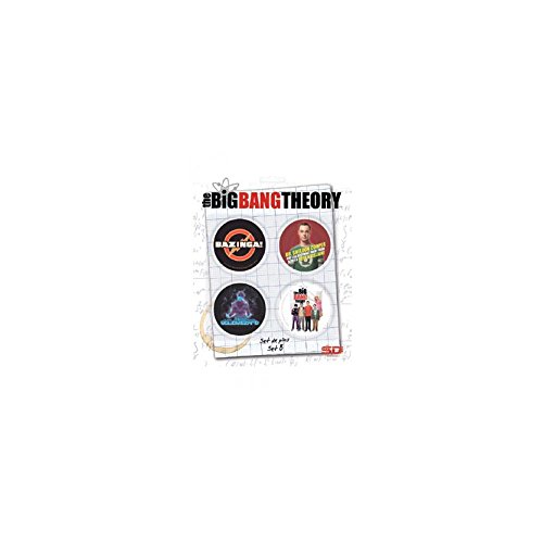 Star Bilder Big Bang Theory Set B Badge Pin von SD TOYS