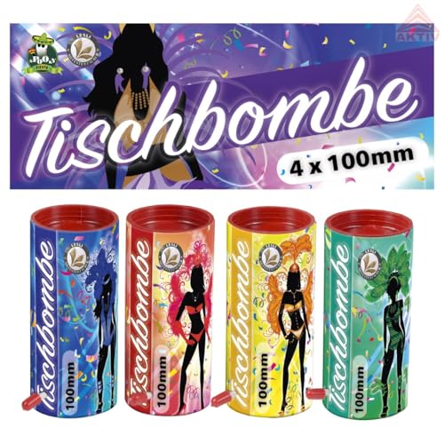 Unbekannt Samba 20 Stück Tischfeuerkonfetti - Party Popper - Karneval - Mehrfarbig - Papier Unbekannt Samba 20 Stück Tischfeuerkonfetti - Party Popper - Karneval - Mehrfarbig - Papier von Unbekannt