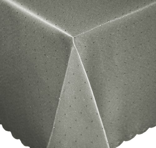 Unbekannt Tischdecke eckig 110x140 cm Phase Struktur Tafeltuch bügelfrei fleckenabweisend #1245 (grau) von Unbekannt