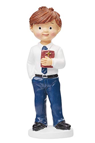 Unbekannt Tortendeko Kommunion Konfirmation Junge Tischdeko Figur Aufsteller Tischdekoration Unbekannt Tortendeko Kommunion Konfirmation Junge Tischdeko Figur Aufsteller Tischdekoration von Unbekannt